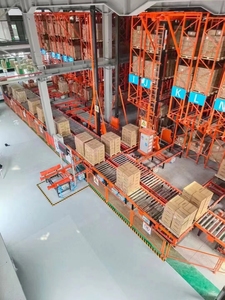 Hệ Thống ASRS Thiết Kế Miễn Phí Nhà Kho Tự Động Công Nghiệp Giá Pallet Lưu Trữ Mật Độ Cao OEM ODM Với Thiết Bị Kho Bãi - Product Image 5