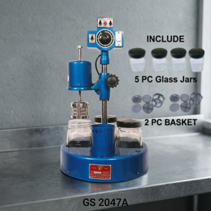 Machine de nettoyage de montres GS2047A avec 5 bocaux en verre et 2 paniers, outil de réparation métallique multifonction - Product Image 3