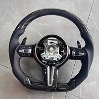 Volant sport en cuir et fibre de carbone adapté aux modèles BMW F10 F20 F30 F32 F36 F80 F82 M3 M4 M Sport
