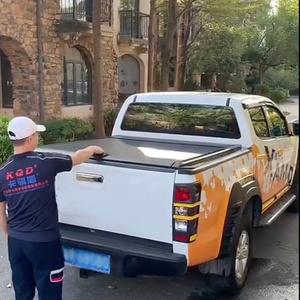 Accesorios para Camionetas 4x4 al por Mayor, Cubiertas Retráctiles de Aluminio de Alta Calidad para Camionetas, Cubierta de Caja de Carga para Isuzu D-Max 2015 - Product Image 4