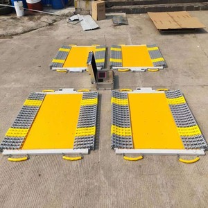 व्हीलर ट्रक पोर्टेबल वायरलेस ट्रक के लिए एक्सल डिजिटल वजन पैड - Product Image 2