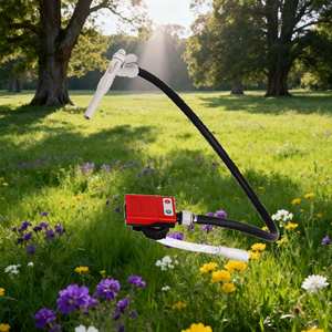 Pompe de transfert de carburant diesel portable à moteur DC, 4 adaptateurs, 3,8 GPM, buse manuelle basse pression, OEM 5V/12V, automobile, 1 an de garantie - Product Image 6