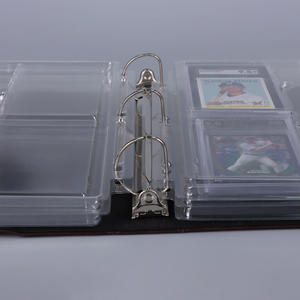 Album nhựa PP Vòng mtg Yugioh thẻ Collector Vòng chất kết dính thẻ Album Acrylic bên trong trang 4 túi thẻ chất kết dính - Product Image 4