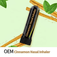 Le tube blanc d'inhalateur nasal d'aromathérapie d'huile essentielle à usage unique d'inhalateur nasal a accepté l'OEM