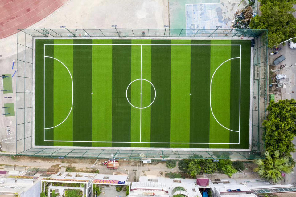 30mm Fake Turf Non-Infill Artificial Football Grass Synthetic Turf for ...