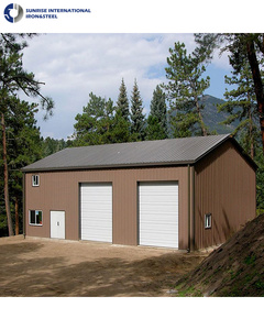 Carports et garages de stationnement standard adaptés aux besoins du client d'ASTM de bâtiment <span class=keywords><strong>métallique</strong></span> de <span class=keywords><strong>toit</strong></span> de voûte plate de construction - Product Image 6