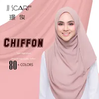 Arab Hijabs for Women, Chiffon Scarf, New Styles, Spring