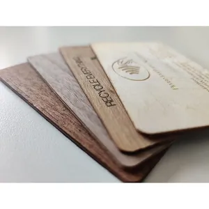 Tarjeta de Madera WOODCARD, Tarjeta de Merchandising Sostenible - Product Image 1