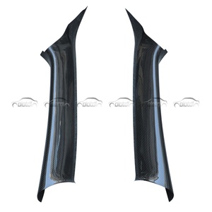 OLOTDI Mitsubishi EVO 10 Lancer X EX 2008-2017 Kit de Molduras Interiores de Fibra de Carbono Negro Pulido de Alto Brillo para Auto - Product Image 5