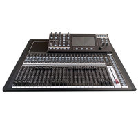 Table de mixage numérique DSP 24 canaux Ensemble audio professionnel de haute qualité Système de sonorisation de studio à vendre 20 Mono + 2 stéréo Métal principal