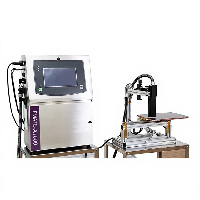 Industrial CIJ Continuous Inkjet Printer for Date Batch QR Code Printing