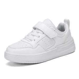Produttore personalizzato basso Top bambini Sneakers bianche pelle PU quotidiano camminare scarpe Casual <span class=keywords><strong>per</strong></span> <span class=keywords><strong>ragazzi</strong></span> e ragazze - Product Image 1