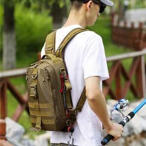 กระเป๋าเป้ตกปลาอเนกประสงค์ Luya แบบสะพายไหล่เดียว ลายพราง สำหรับใส่คันเบ็ด - Product Image 2