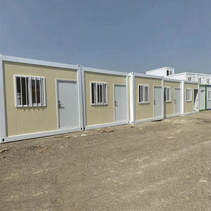 Contenedor de personal Dormitorio Totalmente ensamblado Casa de contenedores lista para usar móvil 40 pies en Filipinas Casa de vidrio Casa prefabricada - Product Image 1