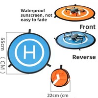 Plateforme d'atterrissage pour drone en tissu Oxford 210D compatible Skydio/Hubsan/Parrot/Autel/Holy Stone, pliable et ultra-grande, portable