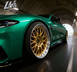 Rodas de Carro de Liga de Alumínio Forjadas Monoblock Personalizadas 5x112 5x120 18-22 polegadas 1 Peça para E60 F10 E30 E46 - Product Image 1