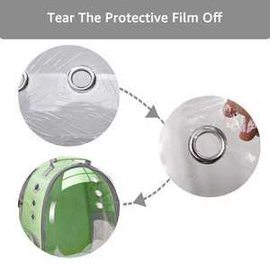 Mochila Moderna para Gatos con Diseño de Cápsula Espacial Transparente, Material Plástico Oxford, Cierre de Cremallera, para Uso en Exteriores - Product Image 4