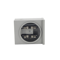 Caja de Medidor Personalizada, Carcasa de Acero al Carbono y Aluminio, Corte Láser, Plegado, Estampado, Recubrimiento en Polvo, Fabricación de Piezas de Chapa Metálica