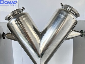 Mezcladora Homogeneizadora de Laboratorio de Alta Productividad, Tipo V de Doble Brazo, 20L, para Polvo de Pigmento Industrial Granular - Product Image 4