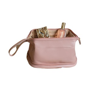 Pu Cloud Shaped Cosmetic Bag Large Capacity Double Layer Makeup Storage Travel Toiletry Case - Product Image 5