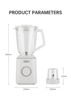 Robot culinaire multifonctionnel pour yam pilé et mini hachoir à viande, pour la maison et l'extérieur, pour hacher la viande et les légumes