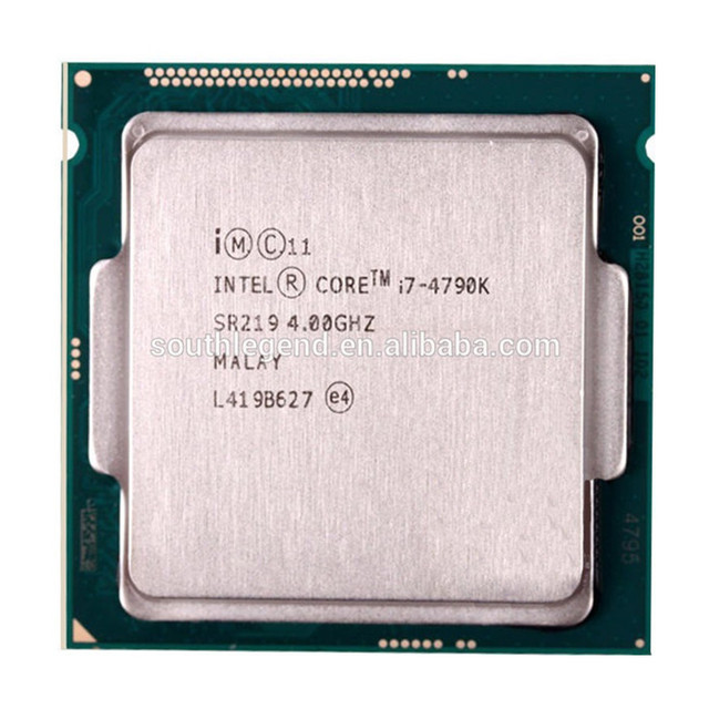 Fully Working Well for Used Core I7 CPU I7-4790K Desktop Processor