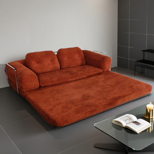Modern Multifunctional <strong>Office</strong> <strong>Sofa</strong> <strong>Bed</strong> Convertible and Reclining Fabric Cover Space-Saving Foldable Compressible for Hotels - Product Image 6