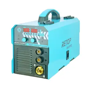 4-in1 Welders Mig 250 Mig Tig Welder INVERTER Negotiable 40%-100% 20-200 Carton IP21S 13KG Customized Color 60% Rated Duty Cycle