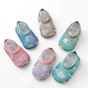 New Design Fashion Cute Children Cotton Fantastic Girl Grip Organic Baby Socks Pack