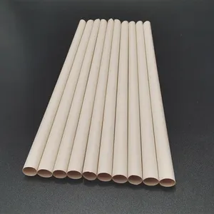 Eco amigable bambú pajas para beber 100% biodegradable material de paja