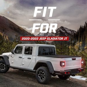 Luces traseras LED para Jeep Gladiator JT con lente ahumada, 12V, actualización de reequipamiento para modelos 2020-2021 - Product Image 5