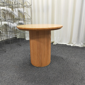 Fabriek Groothandel Duurzaam Massief Hout Chat Tafel <span class=keywords><strong>High</strong></span>-End Restaurant Grenen Hout Salontafel - Product Image 4