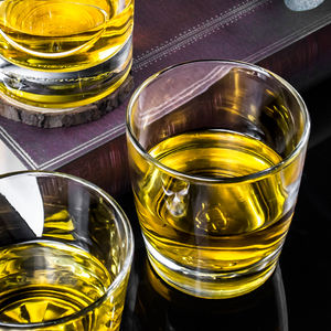 Personnaliser Logo 320ml sans plomb cristal rond verre whisky roches verres style design moderne pour usage domestique ou cadeaux - Product Image 4