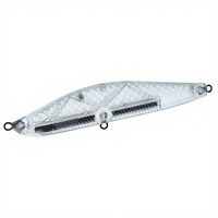 Leurre de pêche dur à motif dragon pour lancer longue distance, 9,5 cm, 21,4 g, vente en gros, corps de leurre vierge type crayon