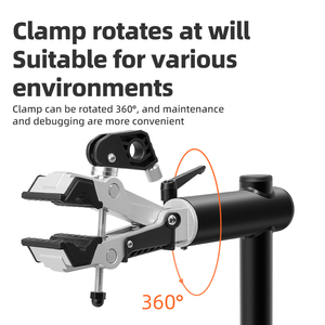 Cavalletto Pieghevole Portatile ROCKBROS per Parcheggio e Manutenzione Bici Supporto <span class=keywords><strong>da</strong></span> Parete in Lega di Alluminio Regolabile per Bicicletta - Product Image 6