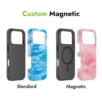 Funda de Teléfono Sublimada Personalizada al por Mayor Prosub, 3D TPU con Revestimiento de PC 2 en 1 para iPhone 15 16 17 Pro Max, Fabricante OEM ODM