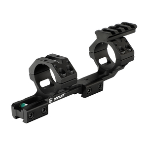 Ohhunt Supporto per Cannocchiale da 11mm, Altezza Centrale <span class=keywords><strong>1</strong></span>.26'', Montaggio a Sbalzo per Tubi da 30mm e 25.4mm con Livella a Bolla - Product Image 5