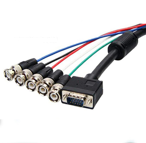 Hot bán <span class=keywords><strong>VGA</strong></span> để 5 BNC Splitter cáp cho HDTV màn hình - Product Image 3