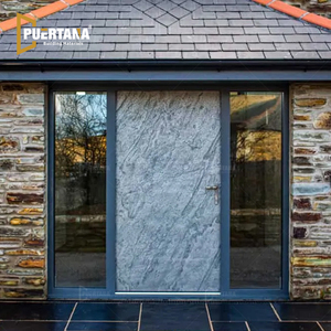 Portes <span class=keywords><strong>d</strong></span>'<span class=keywords><strong>entrée</strong></span> extérieures de conception de tuile de marbre italien pour la <span class=keywords><strong>porte</strong></span> <span class=keywords><strong>d</strong></span>'<span class=keywords><strong>entrée</strong></span> en acier <span class=keywords><strong>blindée</strong></span> de maison extérieure - Product Image 2