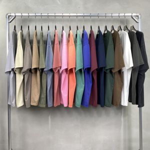 Camisetas de Manga Corta para Hombre, Colección de Verano, 100% Algodón Tejido, Anti-Pilling, Lavado Retro, Estilo Americano, Corte Holgado, Estampadas - Product Image 4