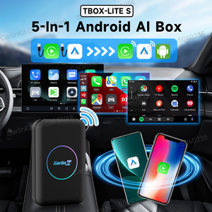 CarlinKit Android TV Box con CarPlay y Android Auto Inalámbricos, Compatible con <span class=keywords><strong>Netflix</strong></span>, IPTV y Google Play Store, Conexión Automática - Product Image 2