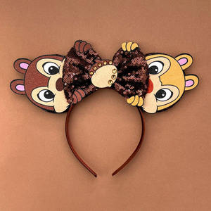 Accessoires pour cheveux Bandeau pour enfants Cosplay Oreilles de souris Festival pour enfants Bandeau pour filles Coiffe - Product Image 4