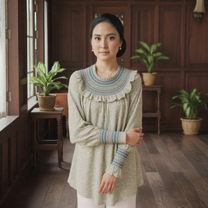 เสื้อผ้าบอรอง บัจู คูรุง โมเดน รุ่นไร้รอยต่อ รุ่นราญา 2025 พร้อมส่ง ราคาโรงงาน ผู้ผลิตโดยตรงจากโรงงาน ผู้จัดจำหน่าย OEM มาเลเซีย KWC Pukal - Product Image 2