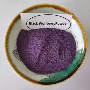 Whole Sale Chinese Black Wolfberry Black Goji Berry Powder