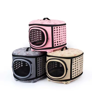 Soft Collapsible Pet Carrier Pet Handbag Outdoor Travel Cages Light Weight Farewell to Stuffy - Product Image 4