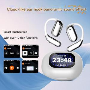 Ear-hook LCD Color Screen for Headset Open-Ear Sports Wireless Smart AI Translation Earphones Chipset Voice - Product Image 4