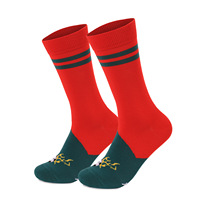 Chaussettes de football épaisses en coton unisexe, motif dessin animé, anti-frottement, déodorantes, blanches, vente en gros, ODM, pour l'été