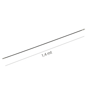 Asta flessibile per la pulizia del camino con filettatura M12, lunghezza 1,4 metri. - Product Image 2