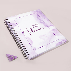 2025 2026 A4 tổ chức tài chính/kế hoạch tùy chỉnh xoắn ốc mục tiêu kế hoạch chương trình nghị sự máy tính xách tay với Hộp quà tặng - Product Image 3