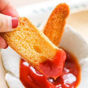 Backwaren Baguette Kurze Kekse Gebäck Snack Frühstück Kuchen Getrocknetes Braunes Brot Rusk Keks - Product Image 2